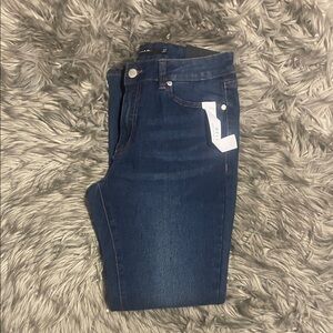 Tahari Dark Blue Skinny Jeans